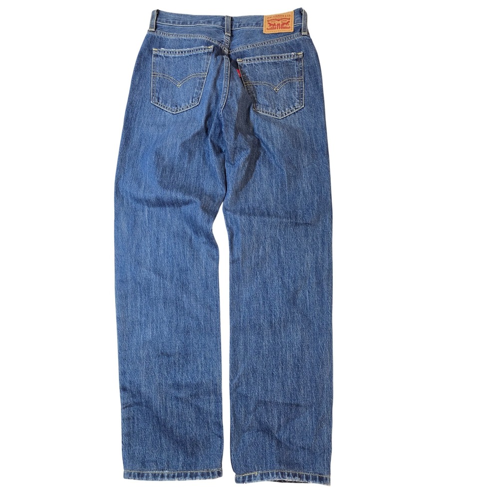 Levi Strauss Co Low Pro Straight Womens Blue Denim Jeans Size 26 - Picture 2 of 10